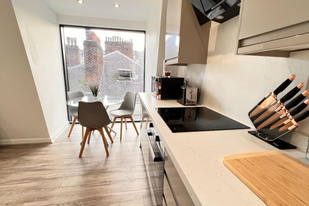 Appartement Top Floor Gem In Liverpool City Centre Extérieur photo